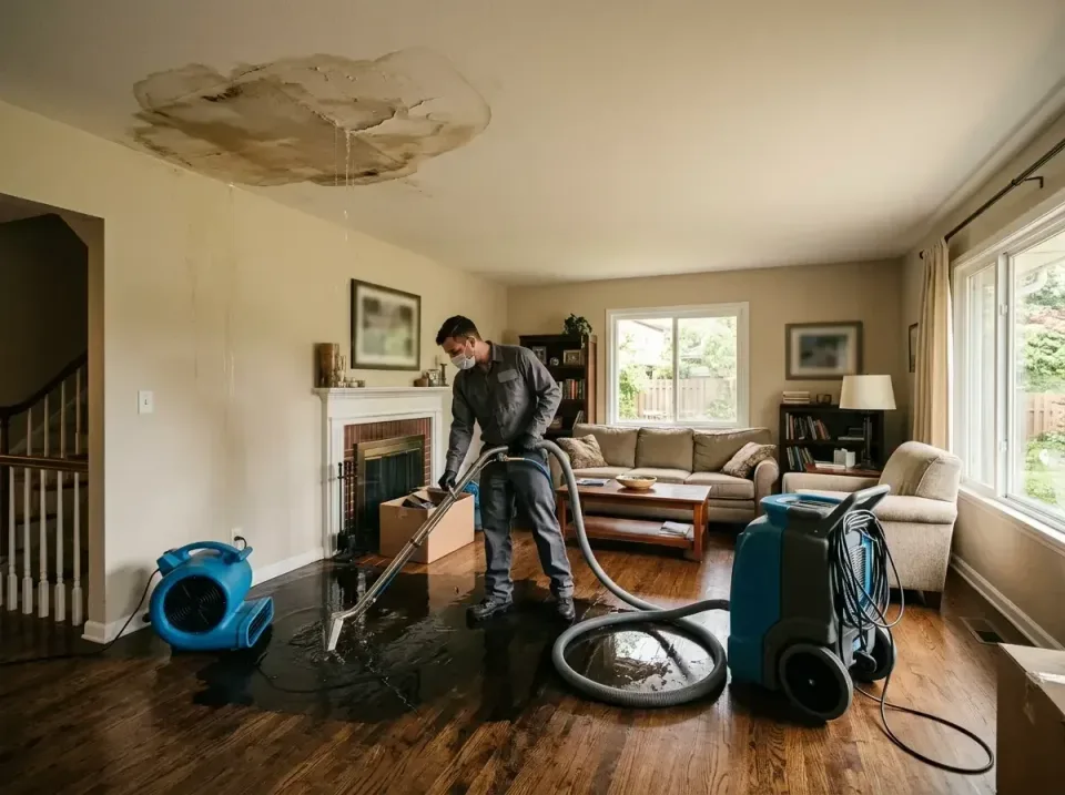 attic-pipe-burst-ceiling-drip-008 — frequently asked questions, Water Damage Restoration & Carpet Care in Whitinsville, MA